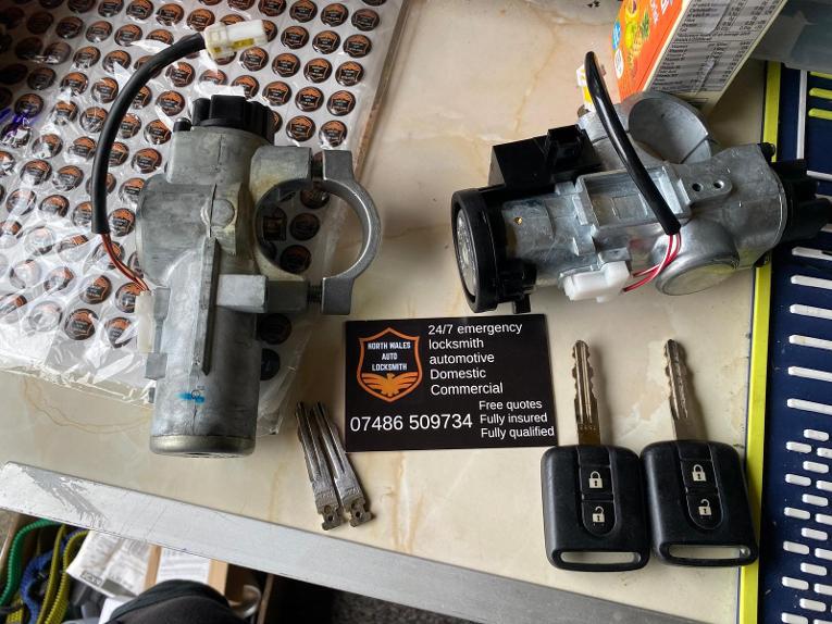 Car lock and ignition repair by North Wales Locksmith