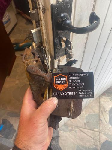 Lock upgrade by North Wales Locksmith serving the Porthmadog area