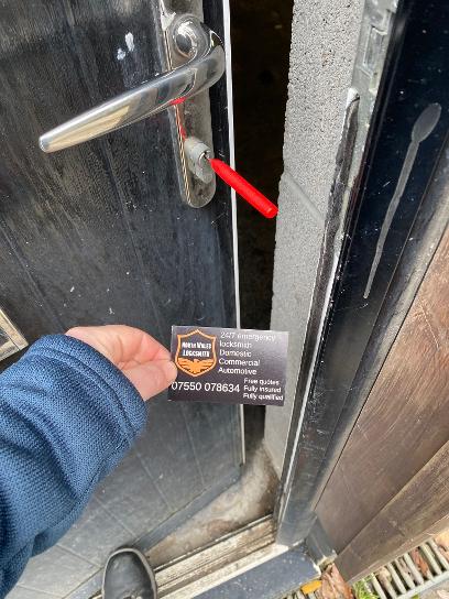 Door and uPVC lock repair by North Wales Locksmith in the Rhyl area