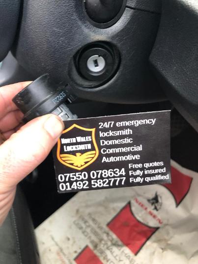 Vehicle key and ignition locksmith service by North Wales Locksmith